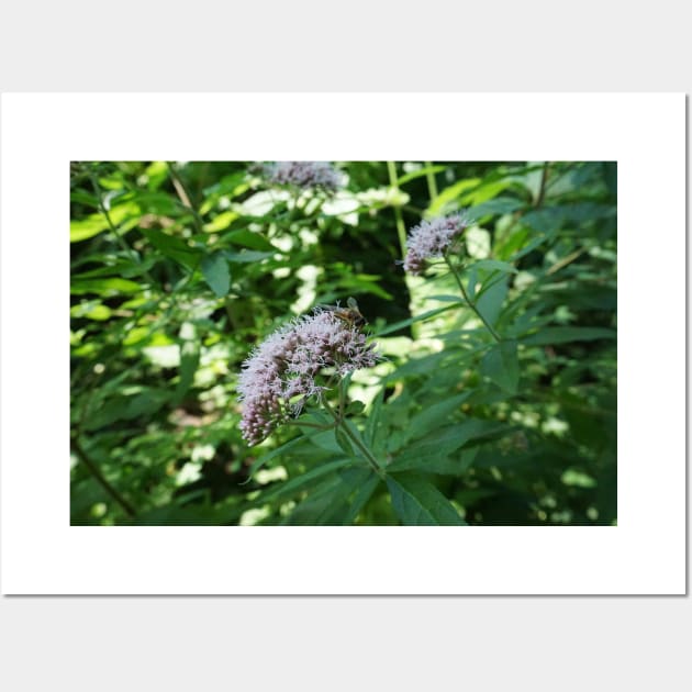 Bee On Water Hemp Wall Art by Pirino